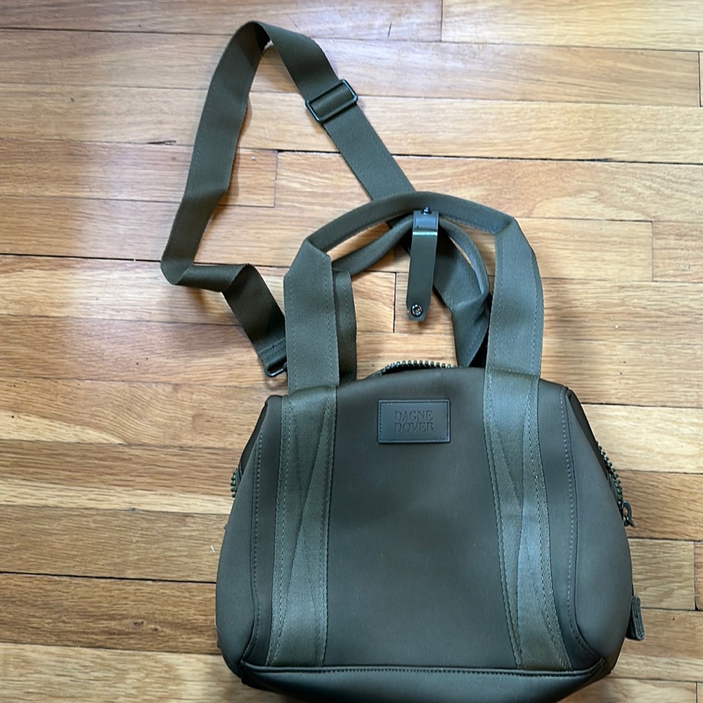 Landon Army green Dagne Dover bag